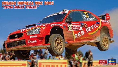 Subaru Impreza WRC 2005 (2006 Rally of Italy) 1:24 Hasegawa 20614