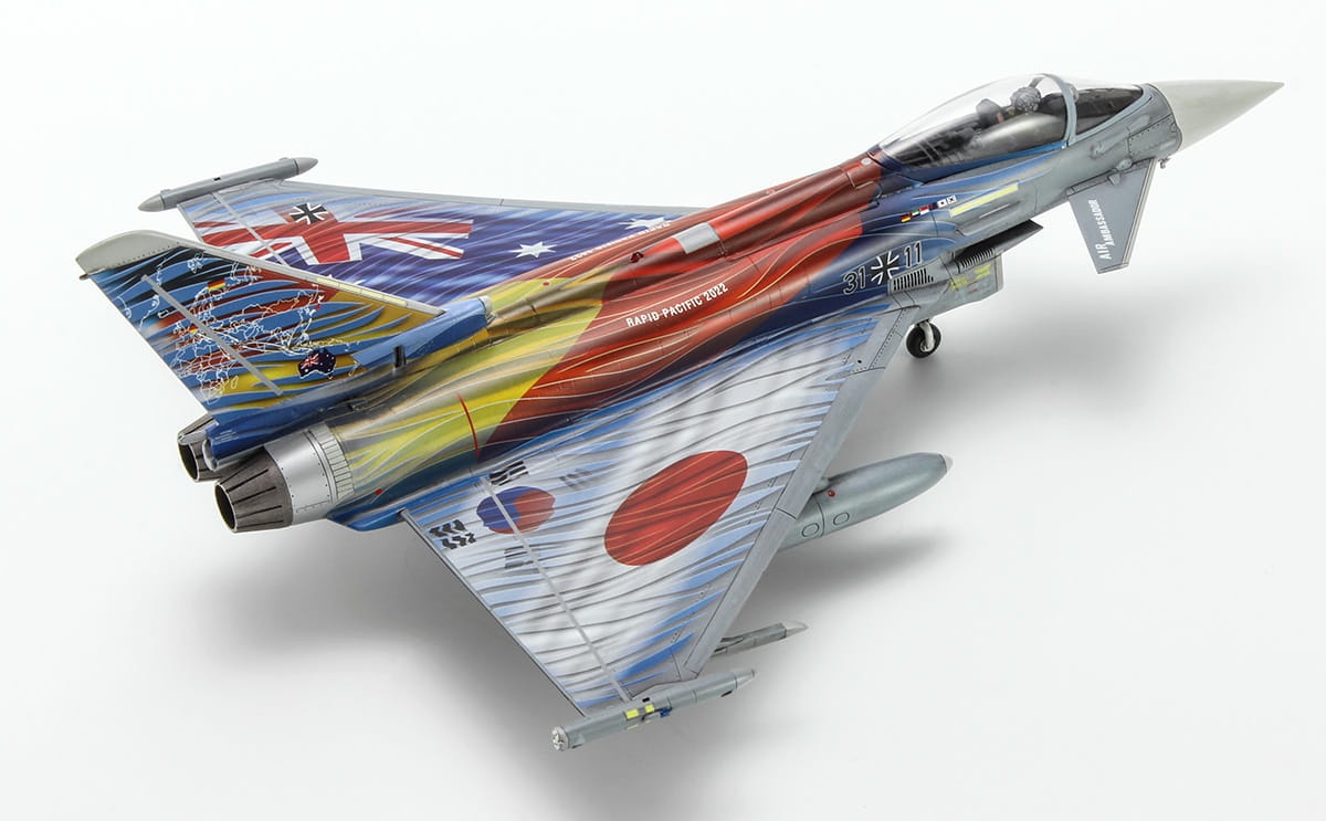 Zdjęcie dodatkowe produktu Eurofighter Typhoon (Luftwaffe Rapid Pacific 2022) 1:72 Hasegawa 02430