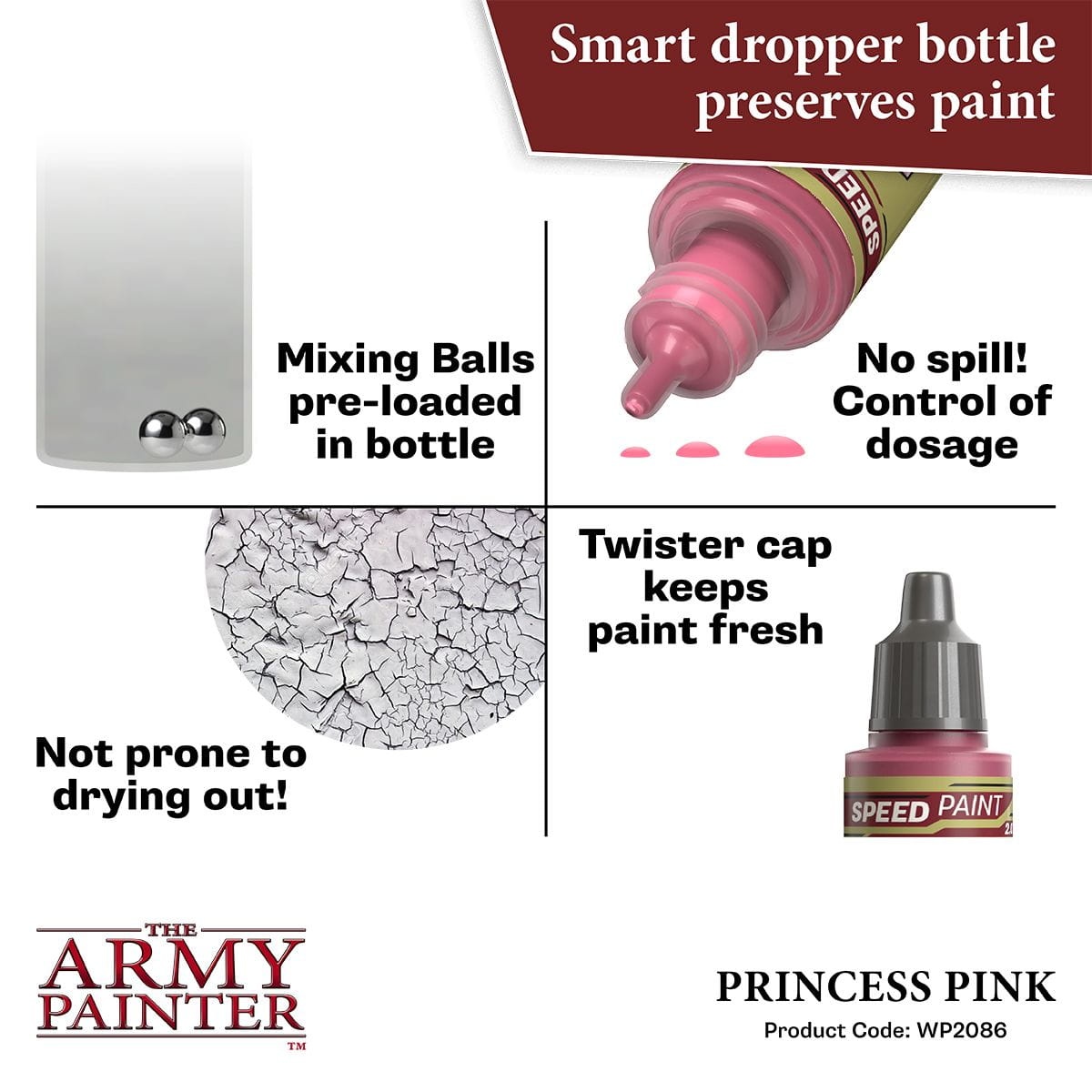Zdjęcie dodatkowe produktu Speedpaint 2.0 - Princess Pink (The Army Painter)