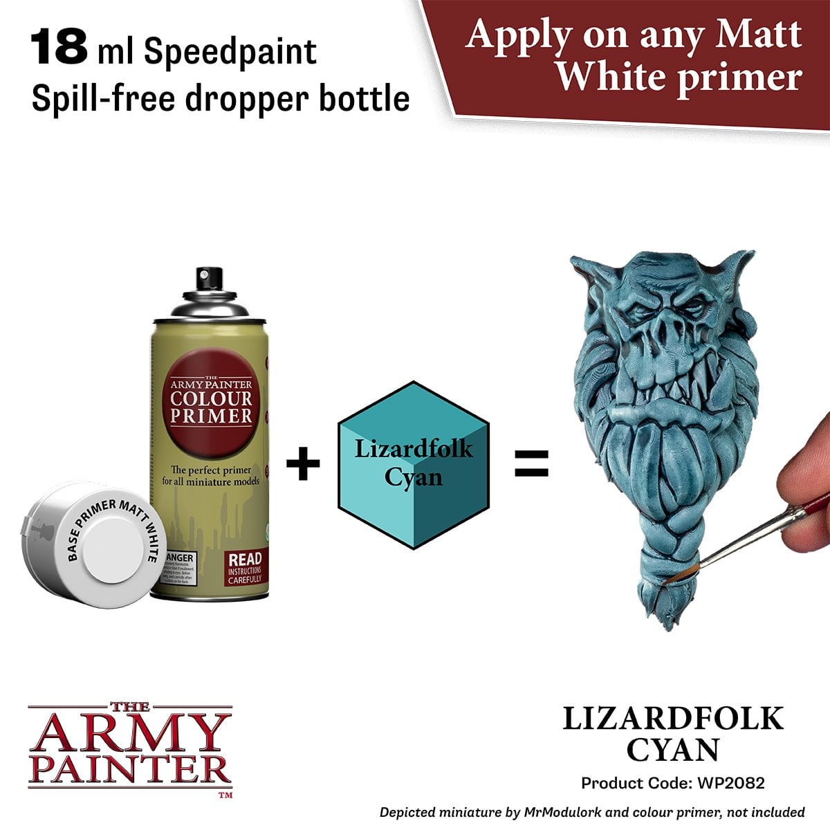 Zdjęcie dodatkowe produktu Speedpaint 2.0 - Lizardfolk Cyan (The Army Painter)