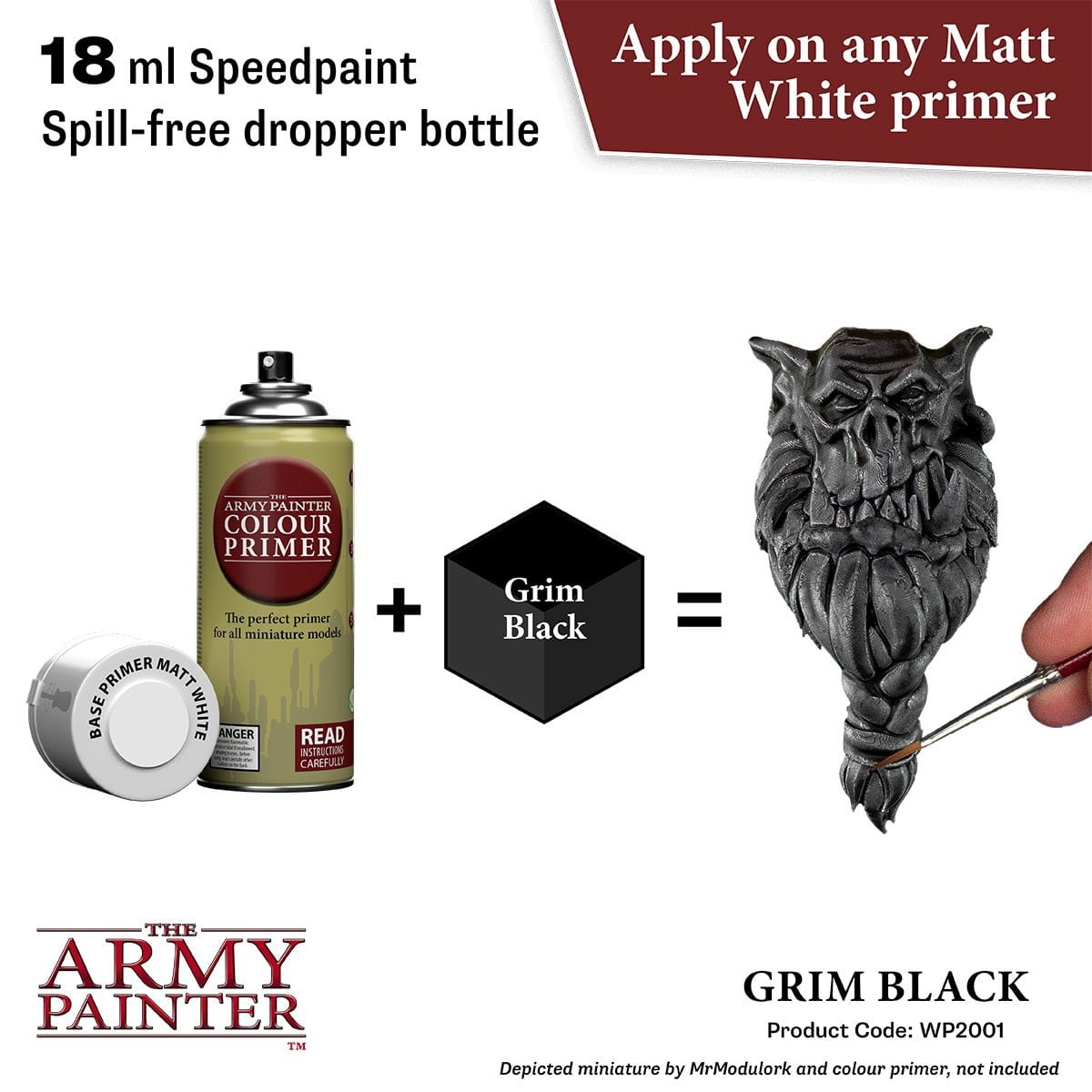 Zdjęcie dodatkowe produktu Speedpaint 2.0 - Grim Black (The Army Painter)
