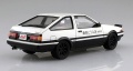 Zdjęcie dodatkowe produktu Toyota AE86 Trueno Pre-Painted Initial D (Project D) 1:24 Aoshima 061985