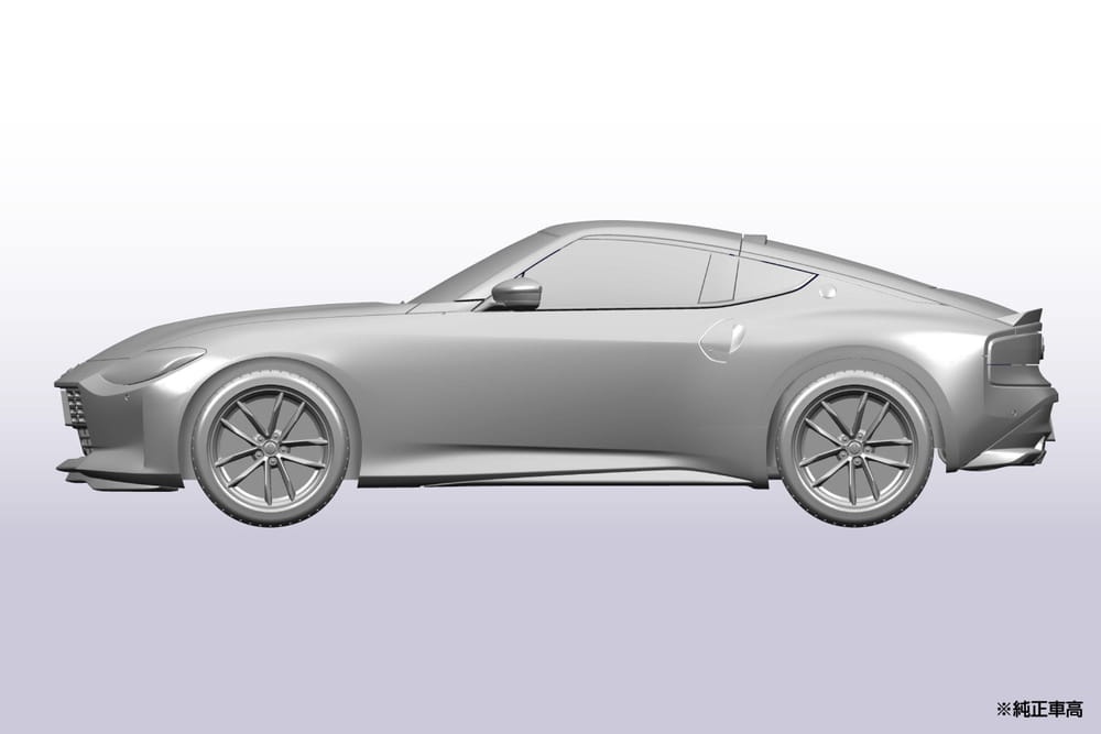 Zdjęcie dodatkowe produktu Nissan Z (RZ34) (Prism White) SNAP KIT 1:32 Aoshima 062647