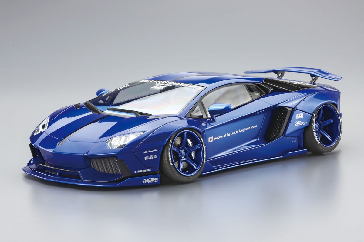Zdjęcie dodatkowe produktu Lamborghini Aventador LB-WORKS (Ver.2) 1:24 Aoshima 059913