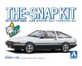 Zdjęcie główne produktu Toyota AE86 Trueno (High-Tech Two-Tone) SNAP KIT 1:32 Aoshima 064672