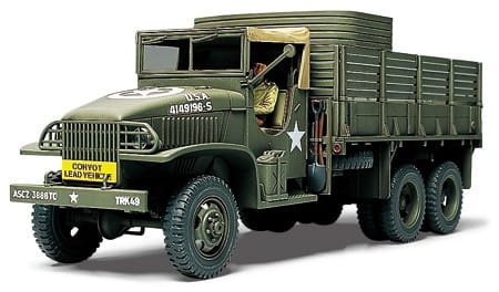 Zdjęcie główne produktu US 2 1/2 Ton 6×6 Cargo Truck 1:48 Tamiya 32548