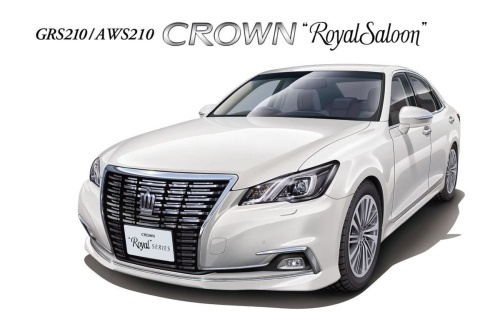 Toyota Crown `RoyalSaloon` GRS210/AWS210 1:24 Aoshima 05080