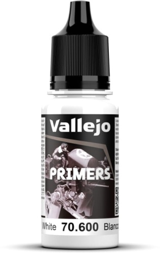 Vallejo 70600 White Surface Primer White Paint 18ml