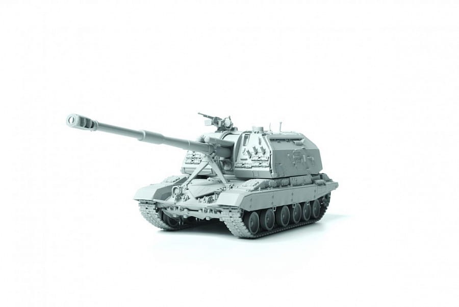 Zdjęcie dodatkowe produktu MSTA-S Russian 152mm self-propelled Howitzer 1:72 Zvezda 5045