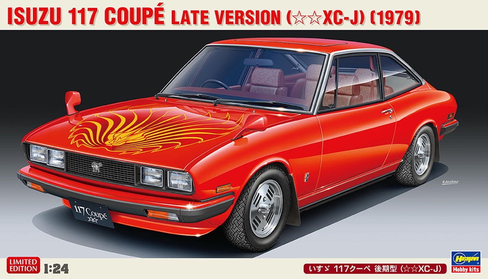 Zdjęcie główne produktu Isuzu 117 Coupe (Late, XC-J, 1979) 1:24 Hasegawa 20628