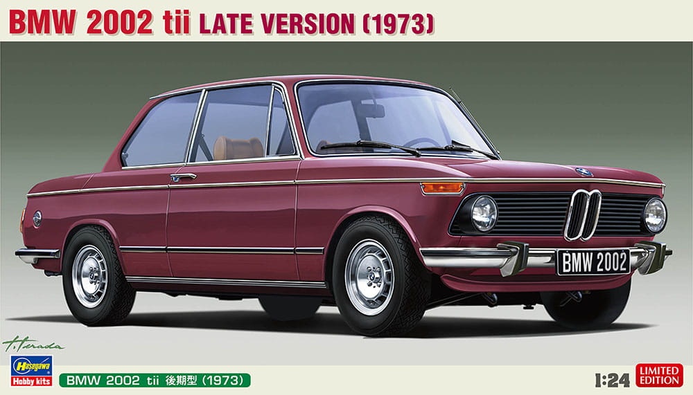 Zdjęcie główne produktu BMW 2002 tii (Late, 1973) 1:24 Hasegawa 20634