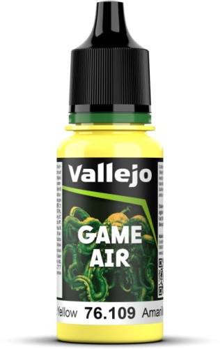 Vallejo 76109 Toxic Yellow Game Air 18ml