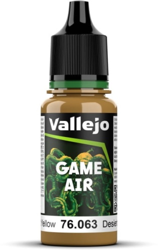 Vallejo 76063 Desert Yellow Game Air 18ml