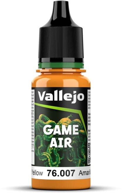 Zdjęcie główne produktu Vallejo 76007 Gold Yellow Game Air 18ml