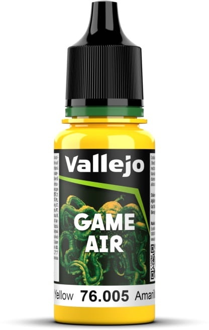 Zdjęcie główne produktu Vallejo 76005 Moon Yellow Game Air 18ml