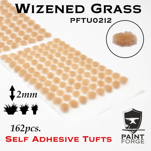 Wizened Grass 2mm (162pcs) Paint Forge PFTU0212