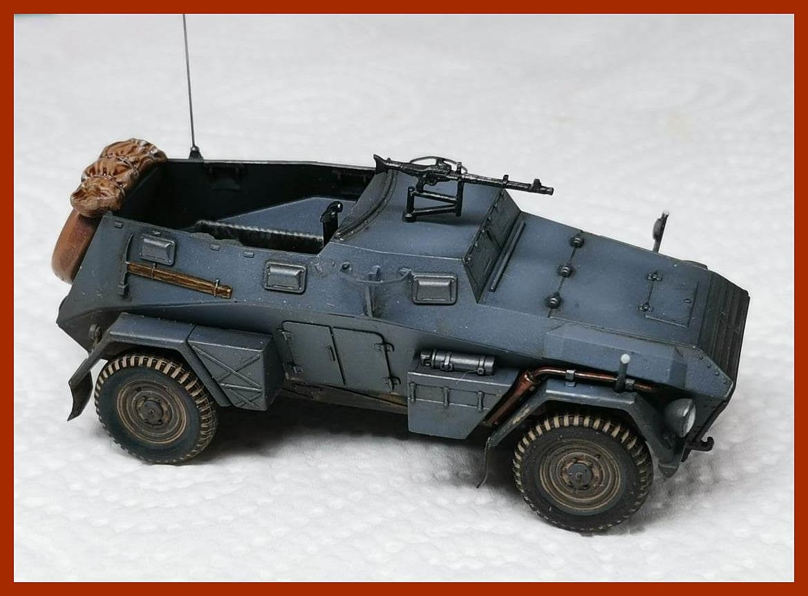 Zdjęcie dodatkowe produktu Niemiecki samochód opancerzony Sd.Kfz 247 Ausf. B z MG 34 1:72 First to Fight PL101