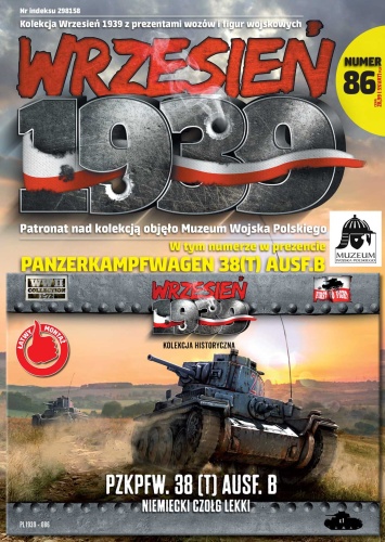 German light tank PzKpfw. 38(t) Ausf. B 1:72 First to Fight PL086
