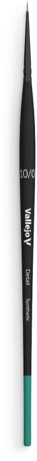 Zdjęcie główne produktu Pędzel okrągły syntetyczny 10/0 Vallejo B02100 Detail Round Synthetic No. 10/0