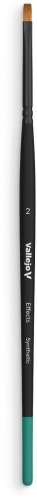 Vallejo B04002 Effects Flat Rectangular Synthetic Brush No. 2