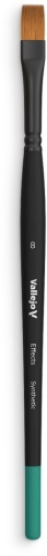 Vallejo B04008 Effects Flat Rectangular Synthetic Brush No. 8