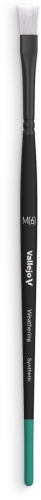 Vallejo B09002 Weathering Flat Synthetic Brush M, Medium