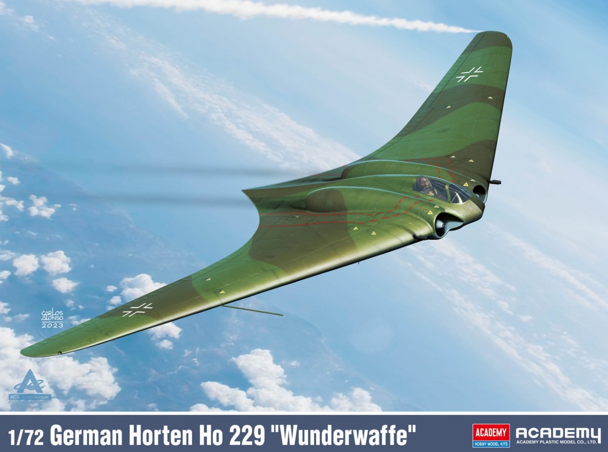 Zdjęcie główne produktu Horten Ho 229 Wunderwaffe 1:72 Academy 12583