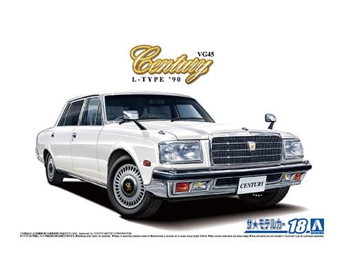 Zdjęcie główne produktu Toyota Century VG45 L-Type '90 1:24 Aoshima 061442