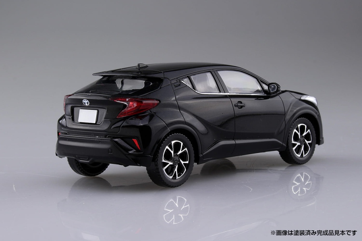 Zdjęcie dodatkowe produktu Toyota C-HR (Black Mica) SNAP KIT 1:32 Aoshima 056356