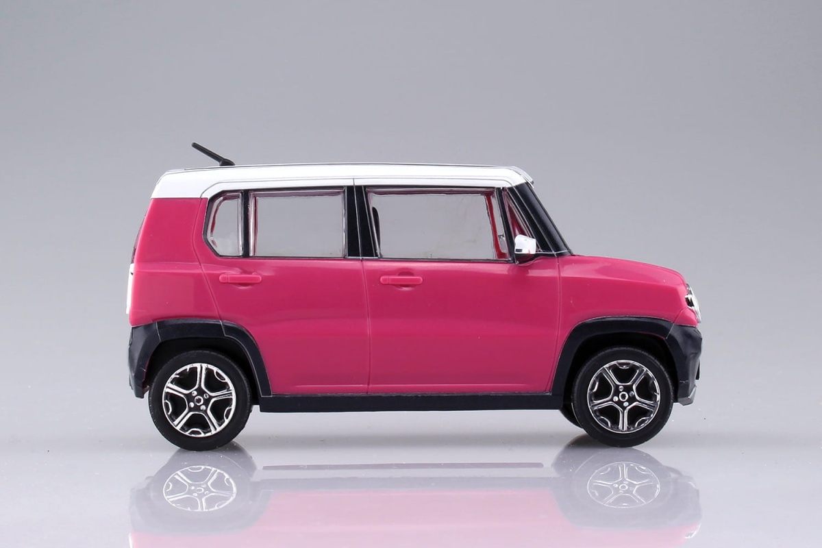Zdjęcie dodatkowe produktu Suzuki Hustler (Candy Pink Metallic) SNAP KIT 1:32 Aoshima 054154