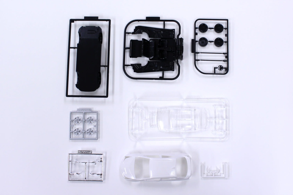 Zdjęcie dodatkowe produktu Toyota Prius (Super White II) SNAP KIT 1:32 Aoshima 054161