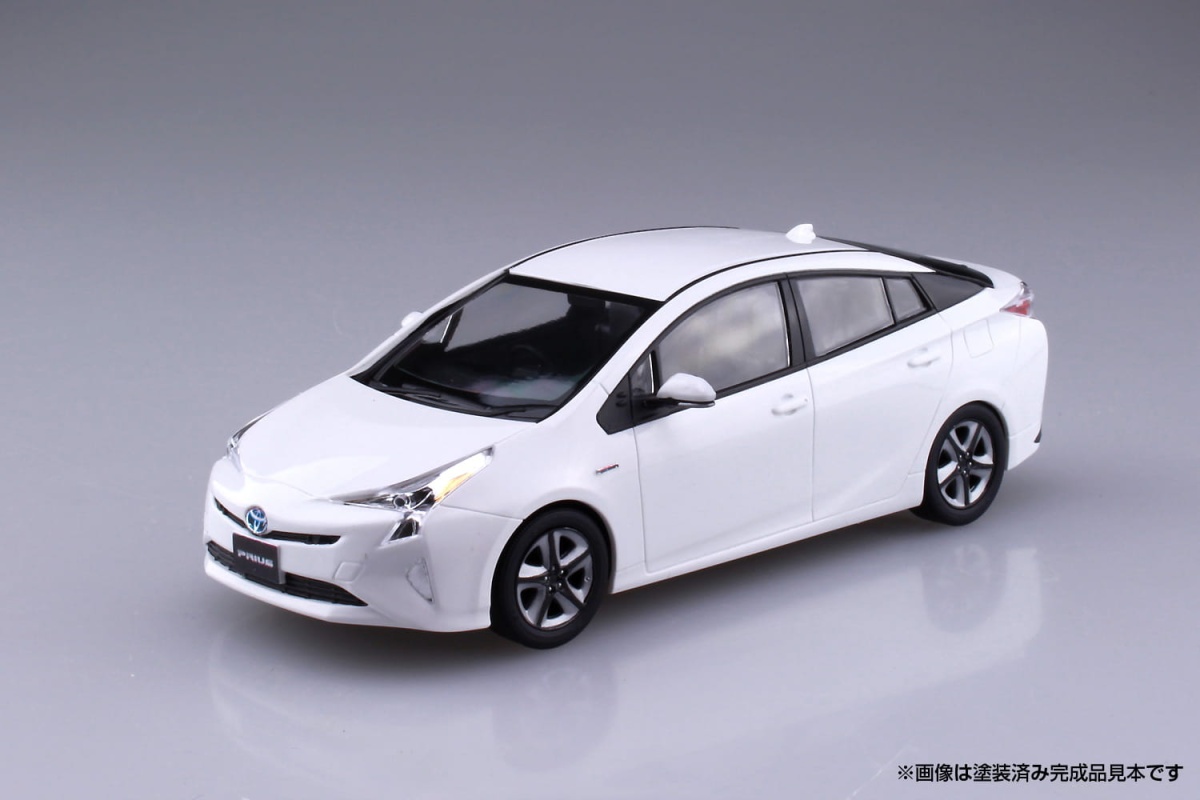 Zdjęcie dodatkowe produktu Toyota Prius (Super White II) SNAP KIT 1:32 Aoshima 054161