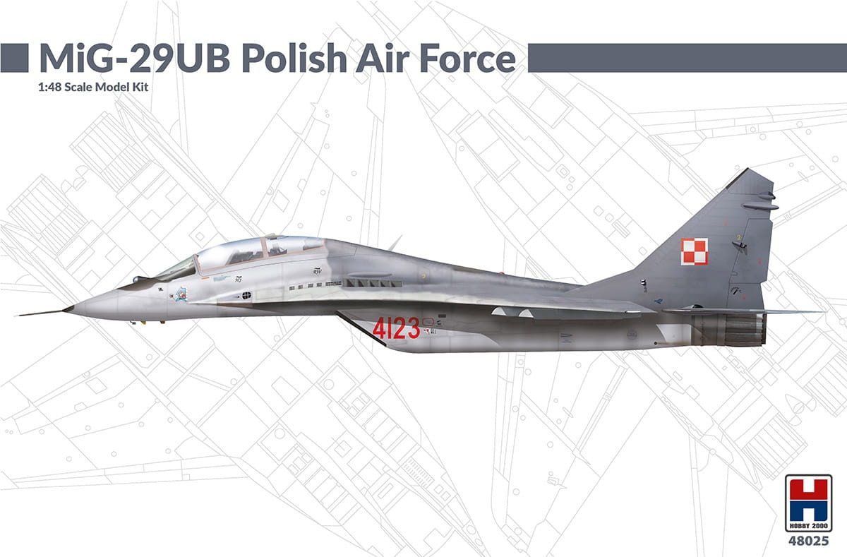 Zdjęcie główne produktu MiG-29UB Polish Air Force 1:48 Hobby 2000 48025