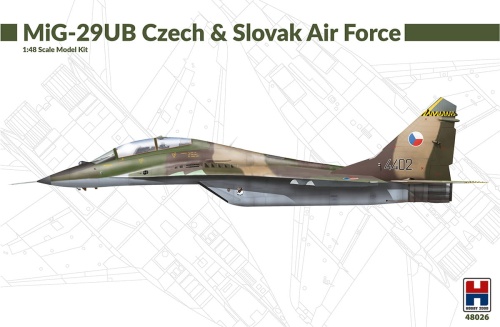 MiG-29UB Czech & Slovak Air Force 1:48 Hobby 2000 48026