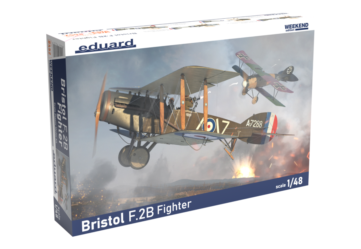Zdjęcie główne produktu Bristol F.2B Fighter 1:48 Eduard 8452 Weekend Edition