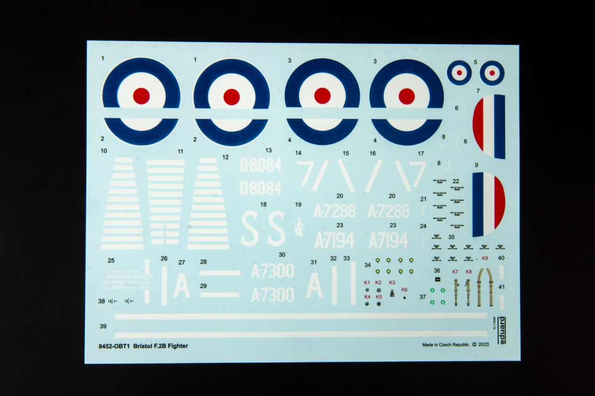 Zdjęcie dodatkowe produktu Bristol F.2B Fighter 1:48 Eduard 8452 Weekend Edition