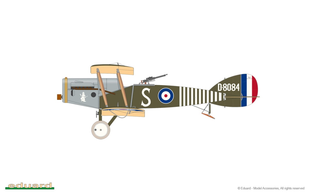 Zdjęcie dodatkowe produktu Bristol F.2B Fighter 1:48 Eduard 8452 Weekend Edition