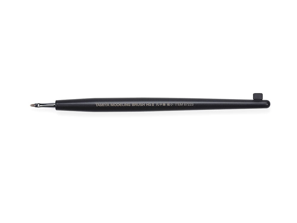 Zdjęcie główne produktu Tamiya Modeling Brush HG II Rounded Flat Brush (Extra Small) Tamiya 87223