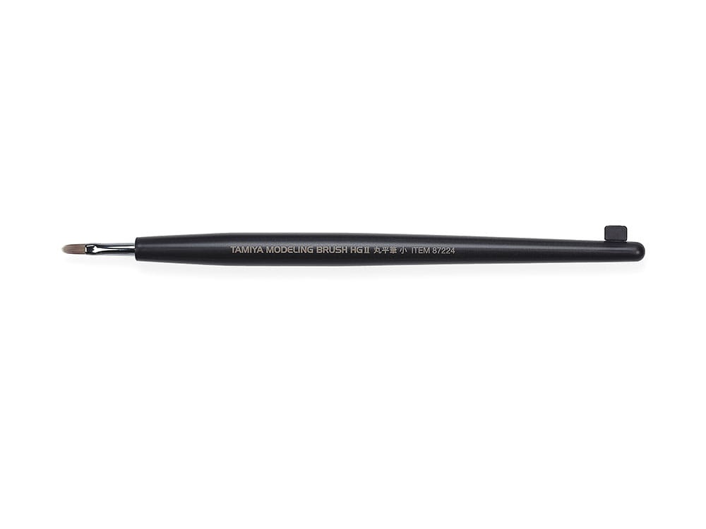 Zdjęcie główne produktu Tamiya Modeling Brush HG II Rounded Flat Brush (Small) Tamiya 87224