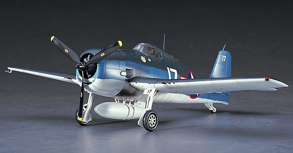 Zdjęcie dodatkowe produktu F6F-3 Hellcat USS ESSEX 1:48 Hasegawa JT34