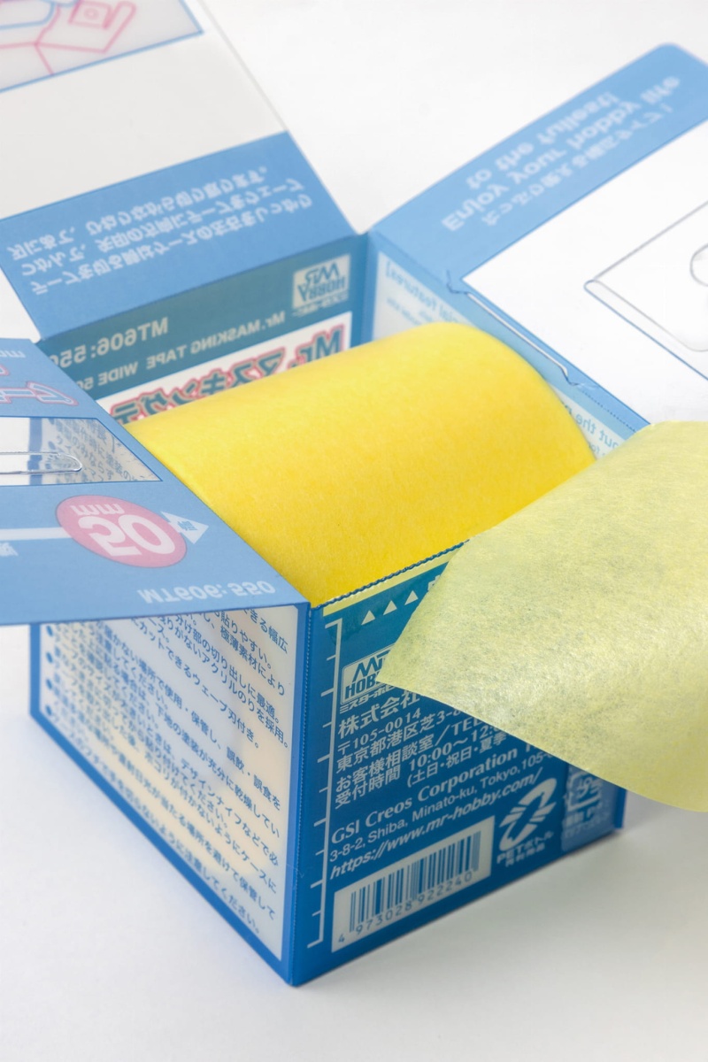 Zdjęcie dodatkowe produktu Taśma maskująca 50mm Mr. Hobby MT-606 Mr. Masking Tape