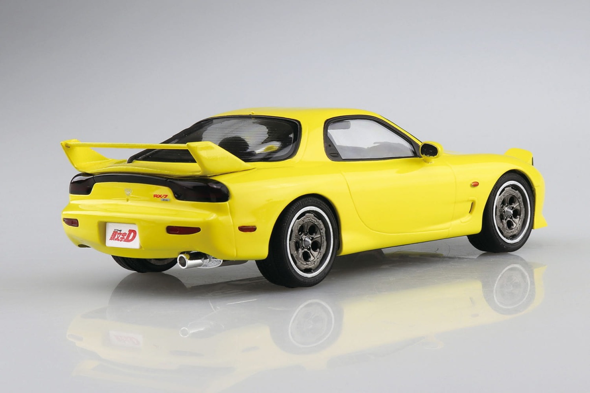 Zdjęcie dodatkowe produktu Mazda RX-7 FD3S Initial D Takahashi Ryosuke 1:24 Aoshima 064931