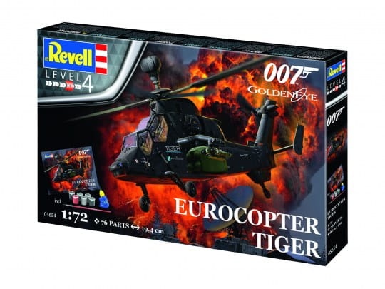 Zdjęcie dodatkowe produktu Eurocopter Tiger - James Bond 007 GoldenEye 1:72 Revell 05654
