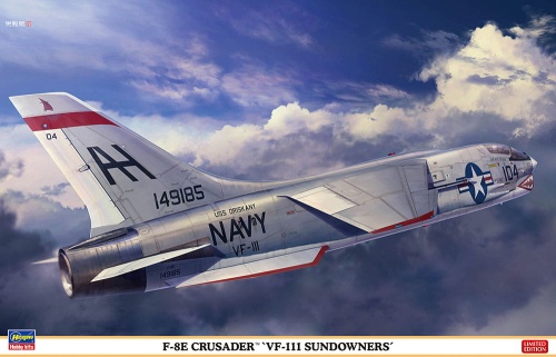 F-8E Crusader (VF-111 Sundowners) 1:48 Hasegawa 07524