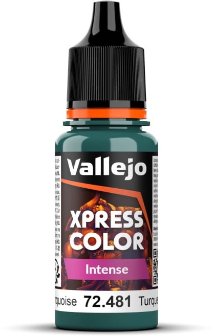 Zdjęcie główne produktu Vallejo 72481 Heretic Turquoise Xpress Color Intense