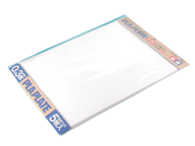 Pla-Plate 0.3mm B4 Size (5pcs.) Tamiya 70122