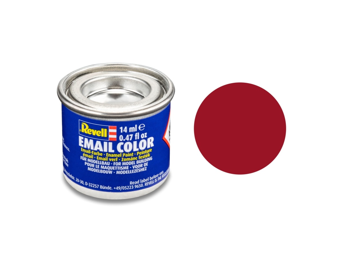 Zdjęcie główne produktu Revell 32136 Farba 36 Carmine Red Matt RAL 3002 Enamel 14ml