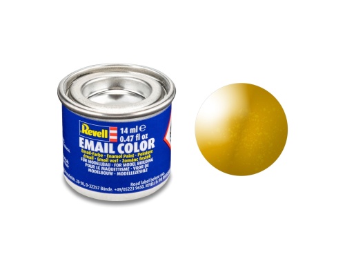 Revell 32192 Paint 92 Brass Metallic Enamel 14ml