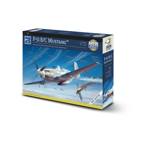 P-51 B/C Mustang 1:72 Arma Hobby 70067