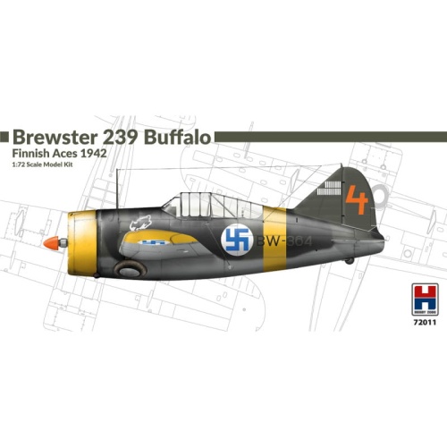 Brewster 239 Buffalo Finnish Aces 1:72 Hobby 2000 72011